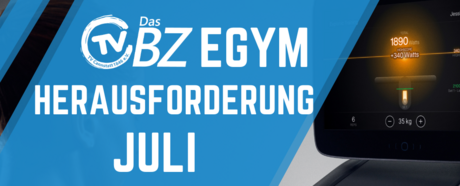 EGYM Herausforderung Juli 2024