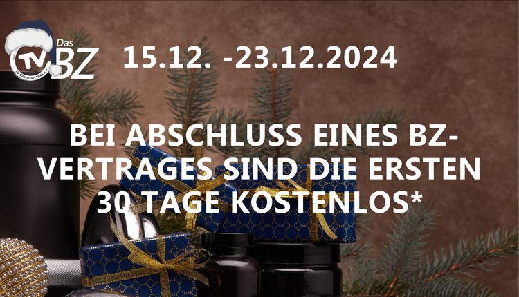 Kostenloses Training zur Adventszeit