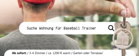 Wohnungssuche für unseren Baseball Trainer – Deine Hilfe ist gefragt!