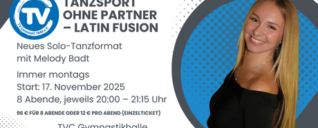 NEU – Latin Fusion – Tanzen ohne Partner mit Melody Badt