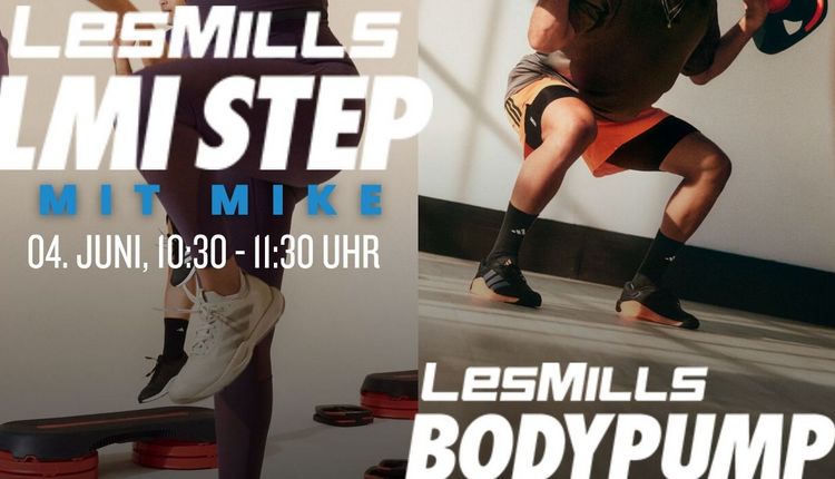 LesMills Kursspecial: Bodypump & Step am 04.06.