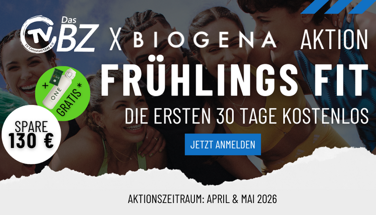 Frühlings Fit 2026: Jetzt 30 Tage kostenlos im Bewegungszentrum starten