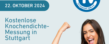 Zweiter Osteoporose-Tag mit Biogena: Messaktion & Webinar